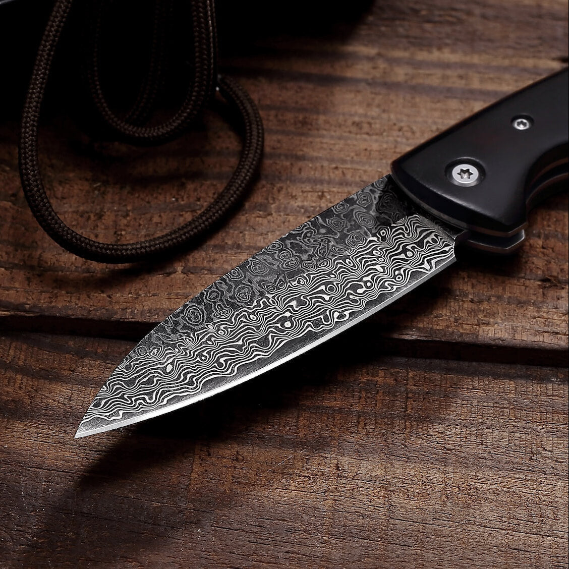 Navaja de bolsillo Apex Atlas Damascus