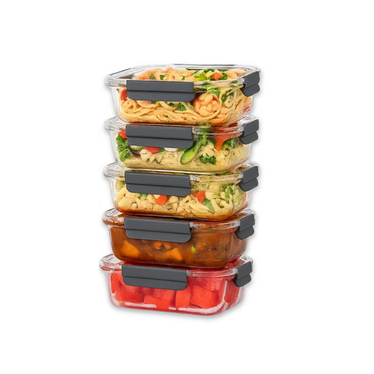 Juego de recipientes de vidrio para alimentos APEX FreshNest™