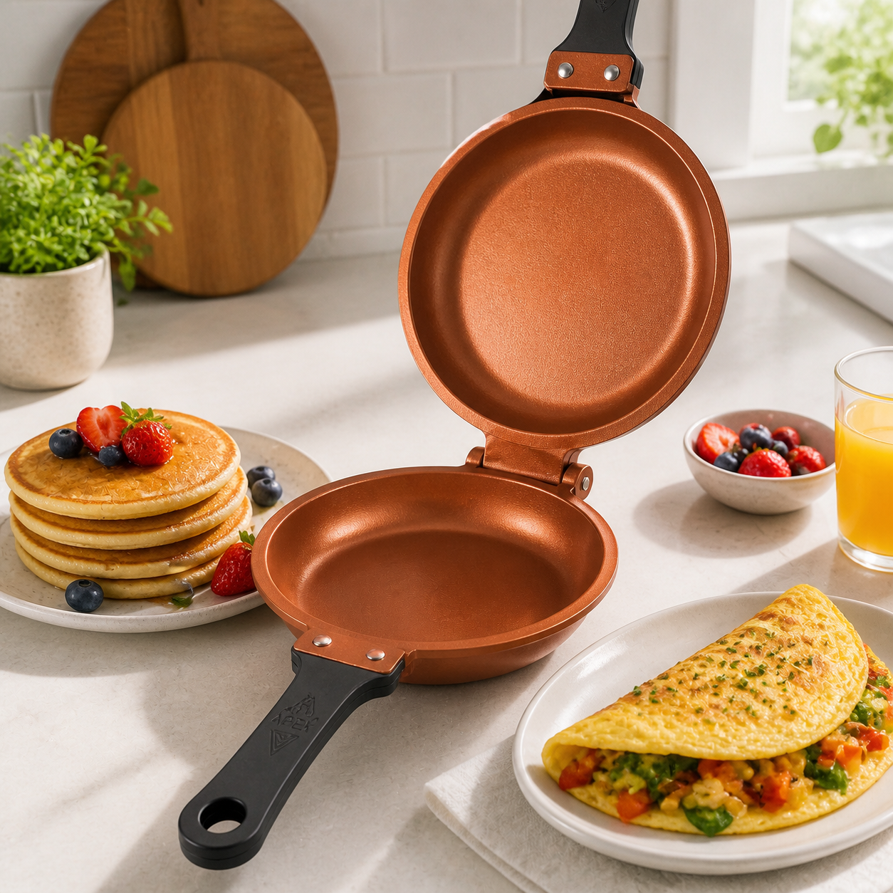 Apex FlipChef Double Pan