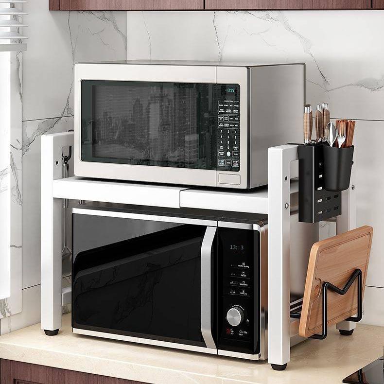 Organizador de cocina ajustable premium de acero inoxidable