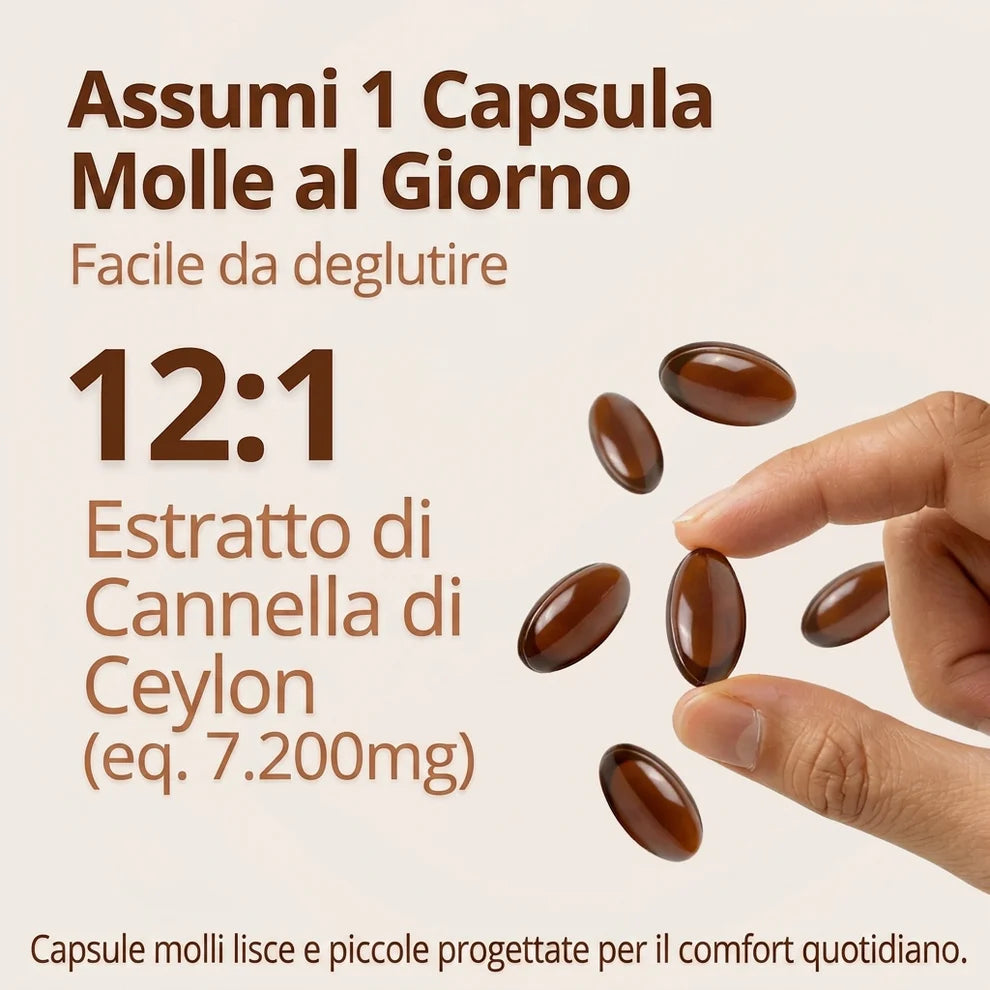 Cannella di Ceylon — Supporto Glicemico Clinico. Prima Che il Medico Ti Prescriva Qualcosa.