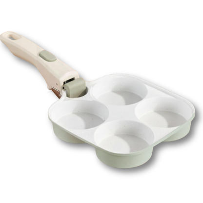 Sartén de cerámica para huevos de 4 secciones APEX PureNest™