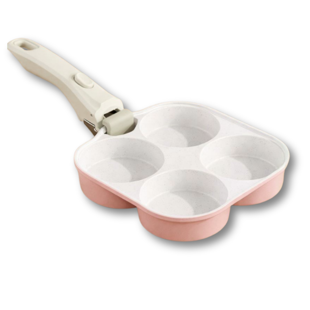 Sartén de cerámica para huevos de 4 secciones APEX PureNest™
