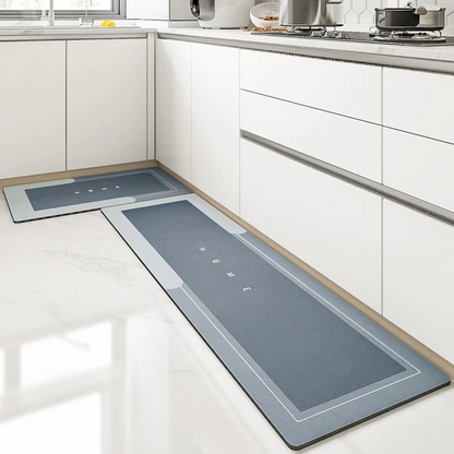 Alfombra absorbente antideslizante premium para baño y cocina