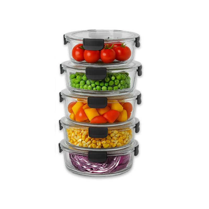 Juego de recipientes de vidrio para alimentos APEX FreshNest™