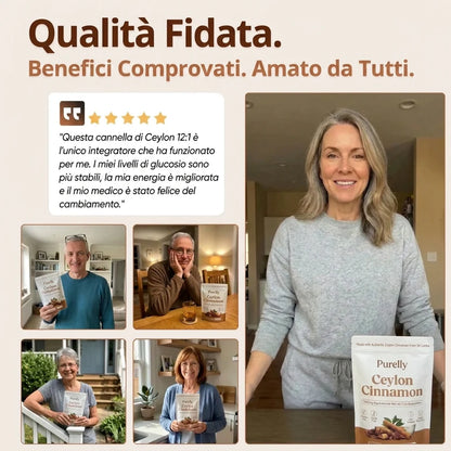 Cannella di Ceylon — Supporto Glicemico Clinico. Prima Che il Medico Ti Prescriva Qualcosa.