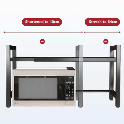 Organizador de cocina ajustable premium de acero inoxidable