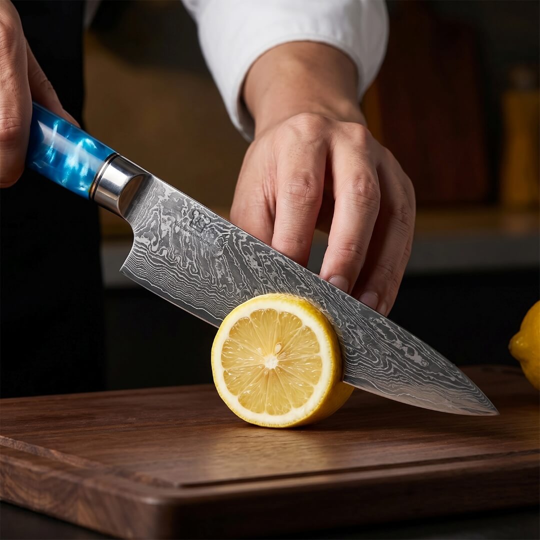 Cuchillo de Chef Damasco Apex Aoki