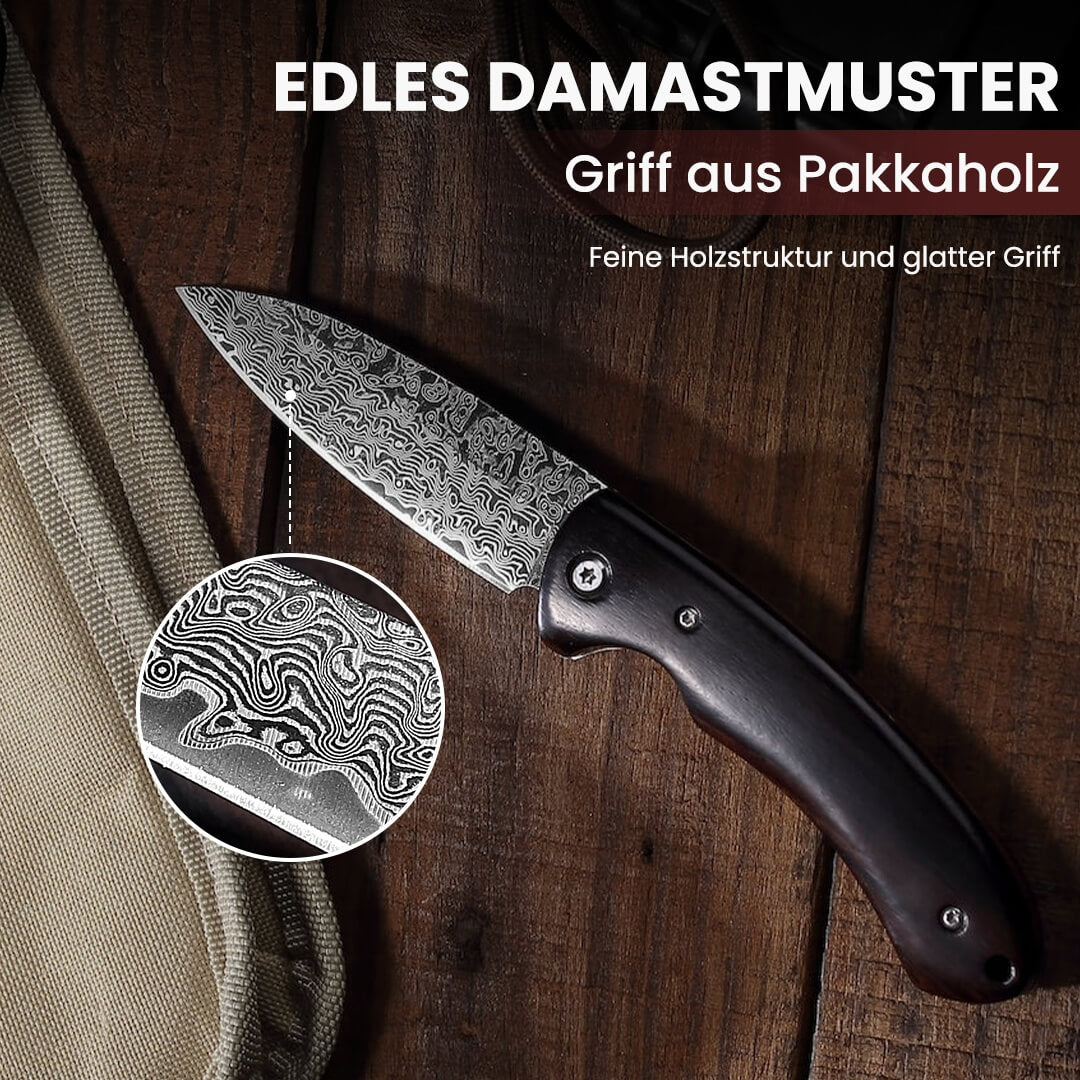 Navaja de bolsillo Apex Atlas Damascus