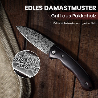 Navaja de bolsillo Apex Atlas Damascus