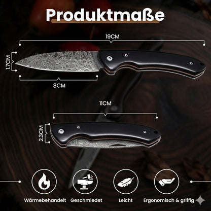 Navaja de bolsillo Apex Atlas Damascus