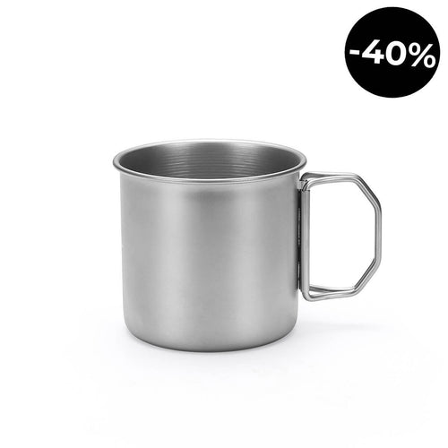 Taza de camping de acero inoxidable Apex