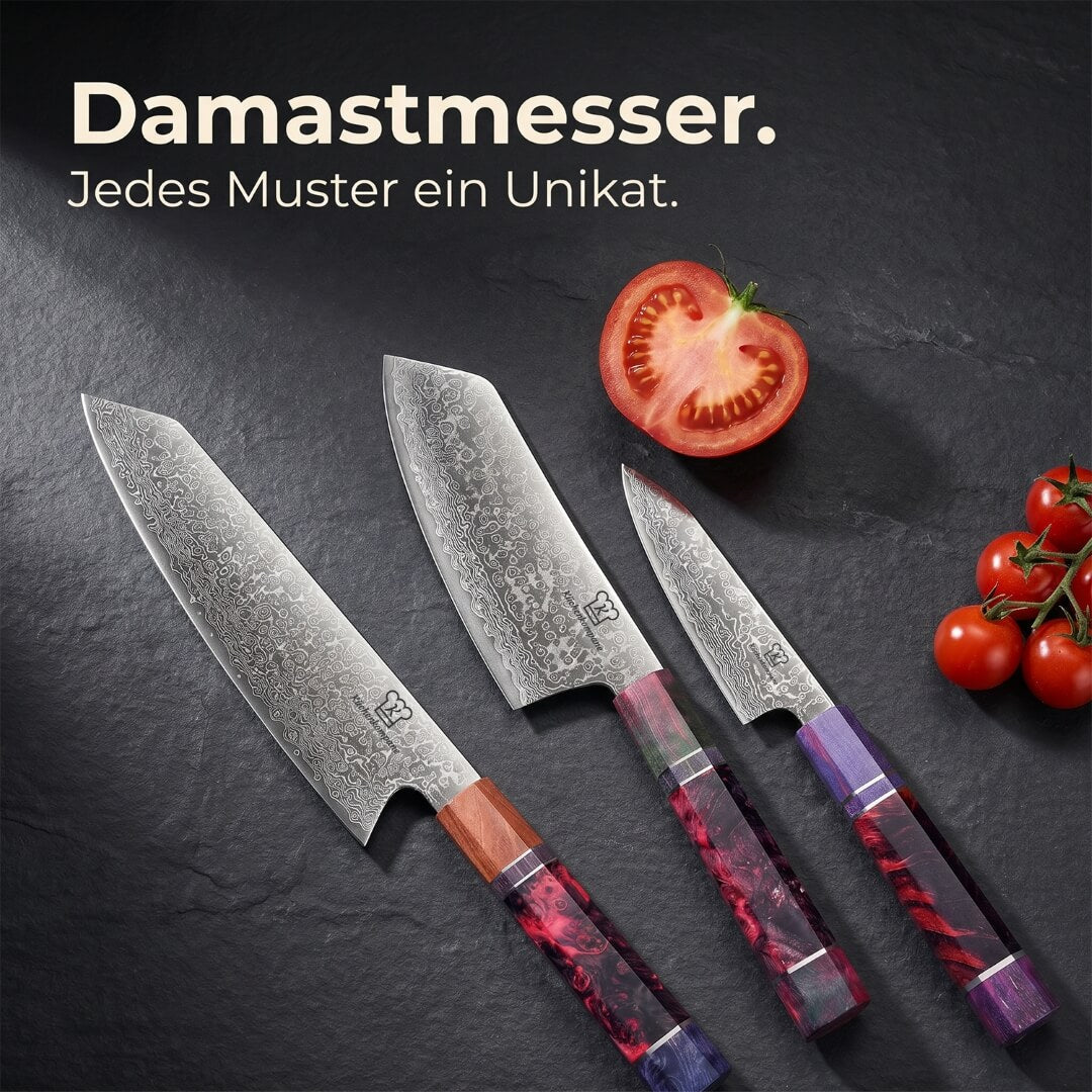 Juego de cuchillos Gyuto Damasco | Edición limitada