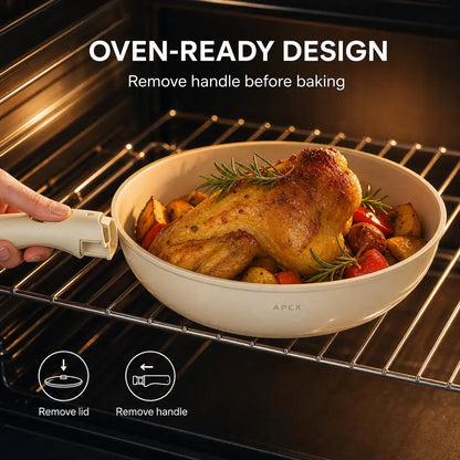 Juego de utensilios de cocina de cerámica PureNest™ de APEX
