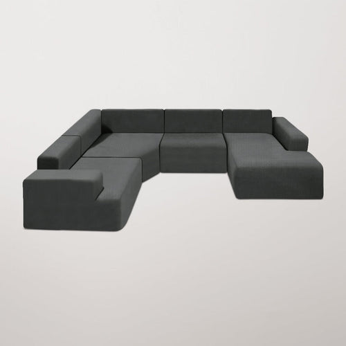 APEX Funda para Sofa en U - 4 Piezas