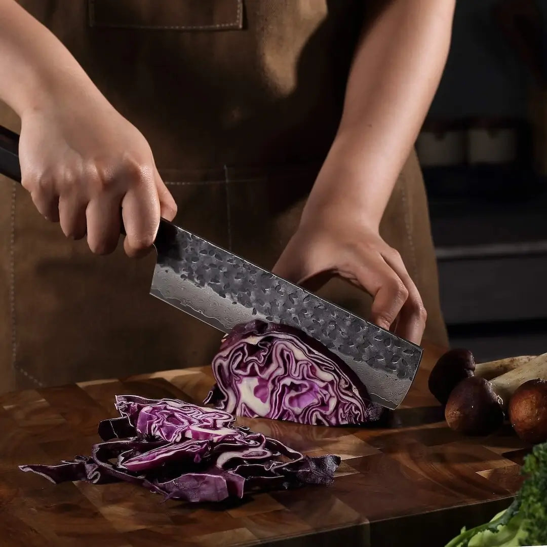 Cuchillos Damasco Shikku Nakiri