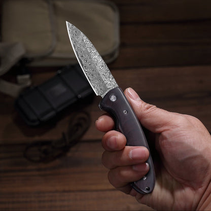 Navaja de bolsillo Apex Atlas Damascus