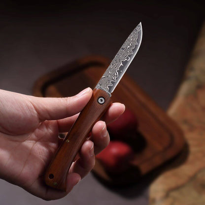 Juego de navajas de bolsillo Apex Heritage y Forest Damascus
