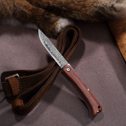 Juego de navajas de bolsillo Apex Heritage y Forest Damascus