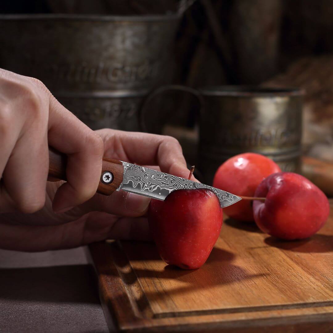 Juego de navajas de bolsillo Apex Heritage y Forest Damascus
