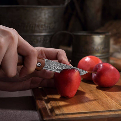 Juego de navajas de bolsillo Apex Heritage y Forest Damascus