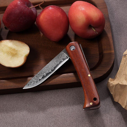 Juego de navajas de bolsillo Apex Heritage y Forest Damascus