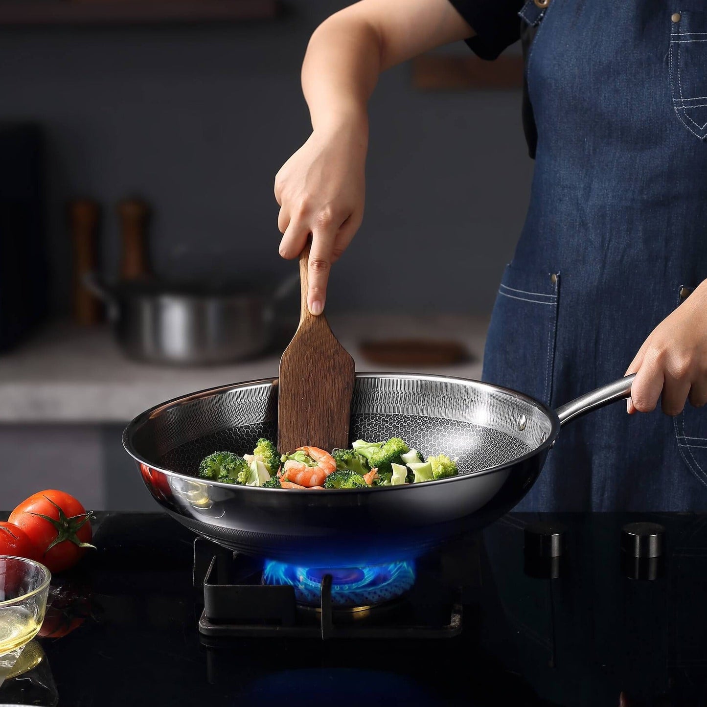 Wok Apex Kitchen Companion - 34 cm
