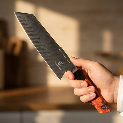 Cuchillo de Chef Damasco Kokutan Apex