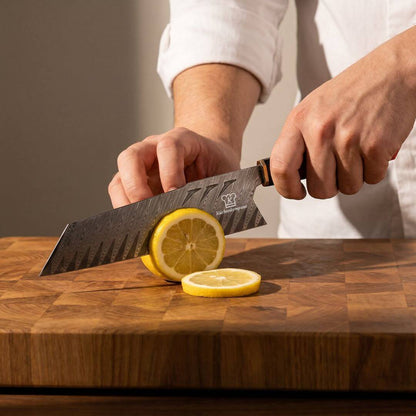 Cuchillo de Chef Damasco Kokutan Apex