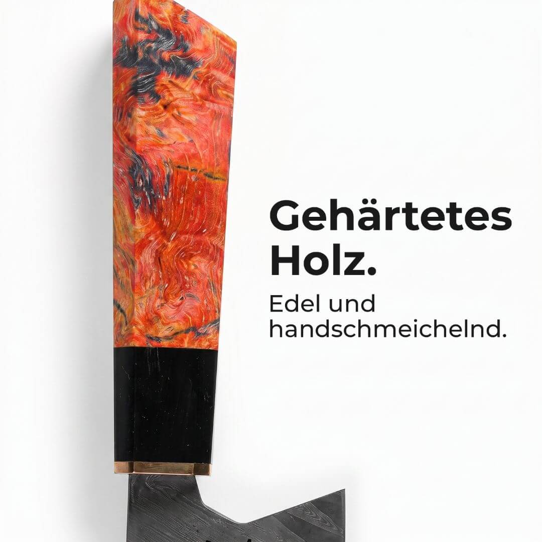 Cuchillo de Chef Damasco Kokutan Apex