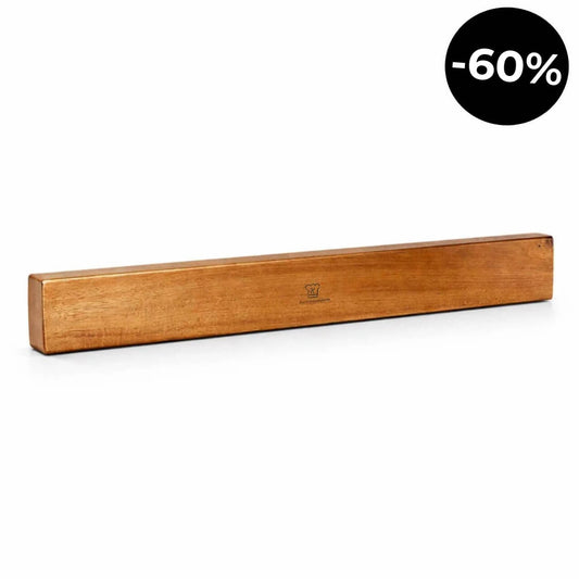 Tira magnética de madera para cuchillos Apex