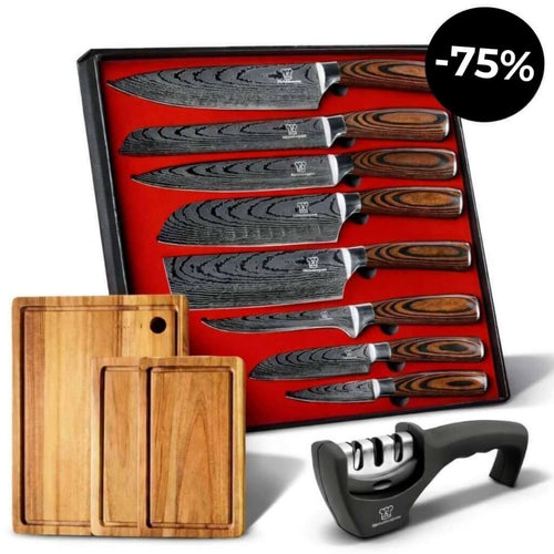 Paquete de cuchillos superventas Apex Akarui