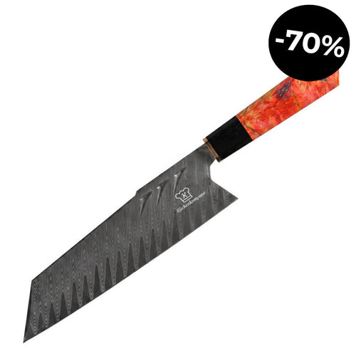 Cuchillo de Chef Damasco Kokutan Apex