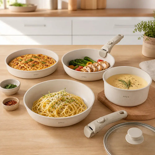 Juego de utensilios de cocina de cerámica PureNest™ de APEX