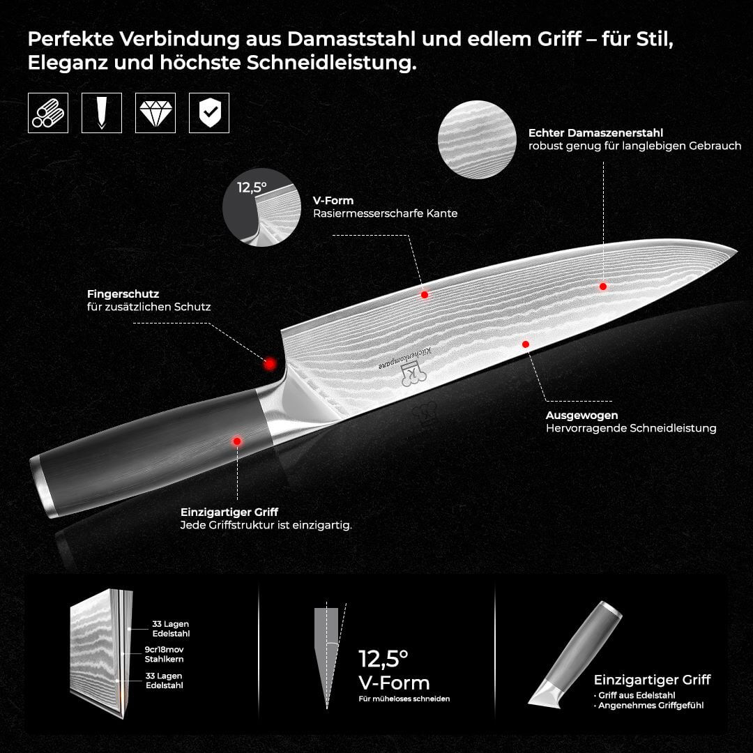 Cuchillo de Pan Apex OKAMI Arashi