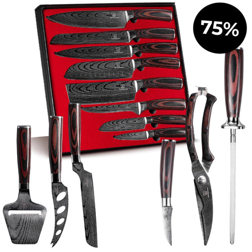 Set Completo de Cocina Pakkawood Premium