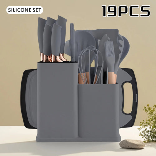 Juego de utensilios de cocina y cuchillos SlateCraft™ de 19 piezas APEX