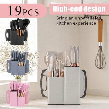 Juego de utensilios de cocina y cuchillos SlateCraft™ de 19 piezas APEX
