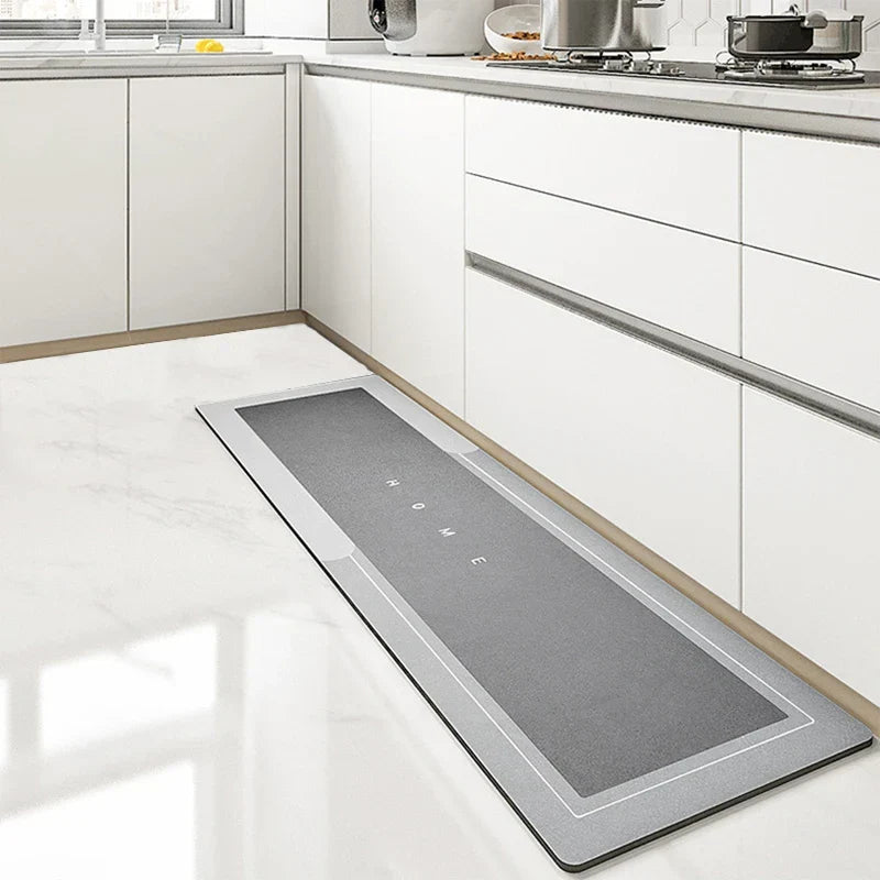 Alfombra absorbente antideslizante premium para baño y cocina