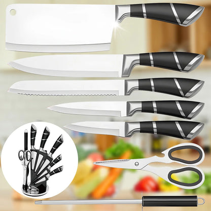 Juego de 8 cuchillos con taco APEX BladeCore™