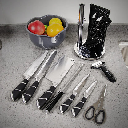 Juego de 8 cuchillos con taco APEX BladeCore™