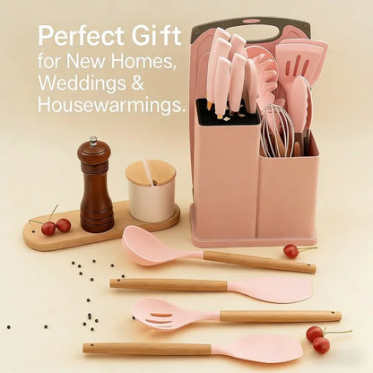 Juego de utensilios de cocina y cuchillos SlateCraft™ de 19 piezas APEX