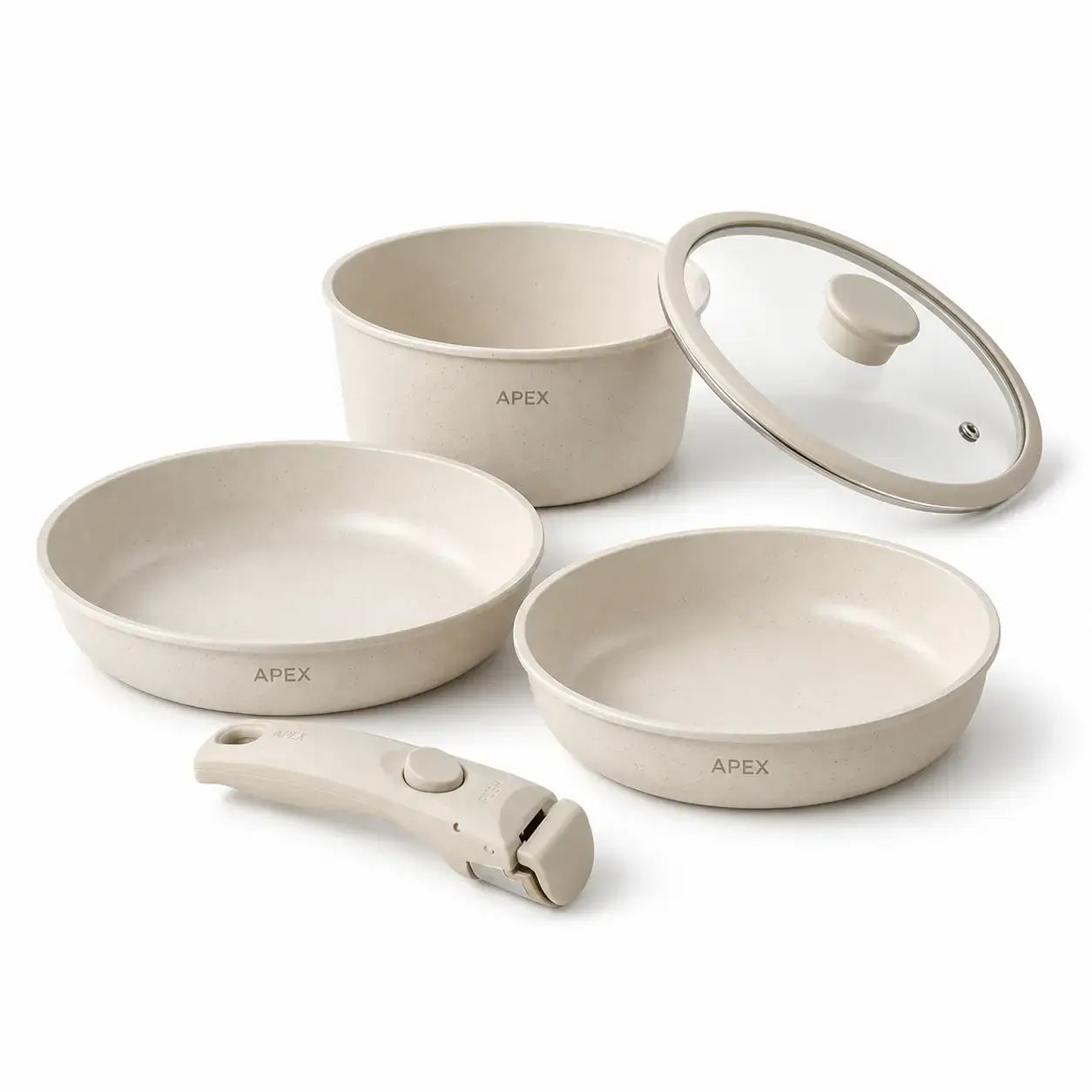 Juego de utensilios de cocina de cerámica PureNest™ de APEX