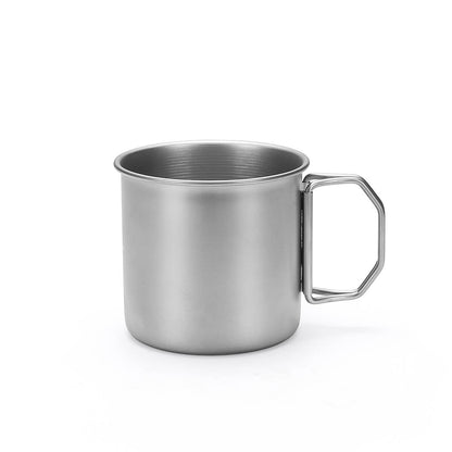 Taza de camping de acero inoxidable Apex