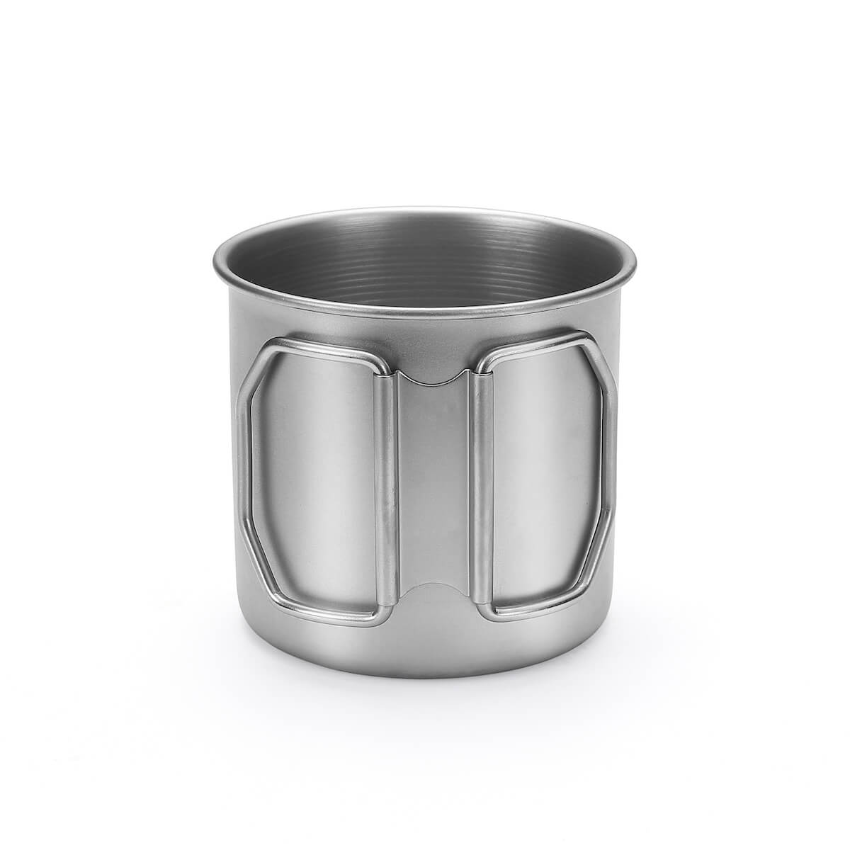Taza de camping de acero inoxidable Apex