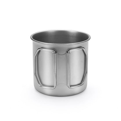Taza de camping de acero inoxidable Apex