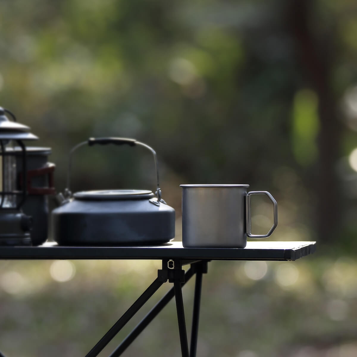 Taza de camping de acero inoxidable Apex
