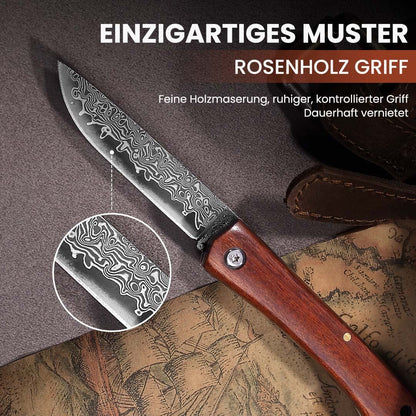 Juego de navajas de bolsillo Apex Heritage y Forest Damascus