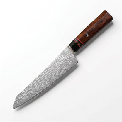 Cuchillo Hacha Curvo Damasco Apex