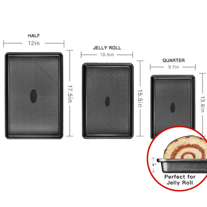 Juego de láminas de horno texturizadas APEX BakePro™
